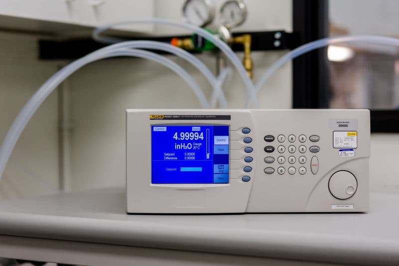 A precision pressure controller defining a lab’s measurement capability