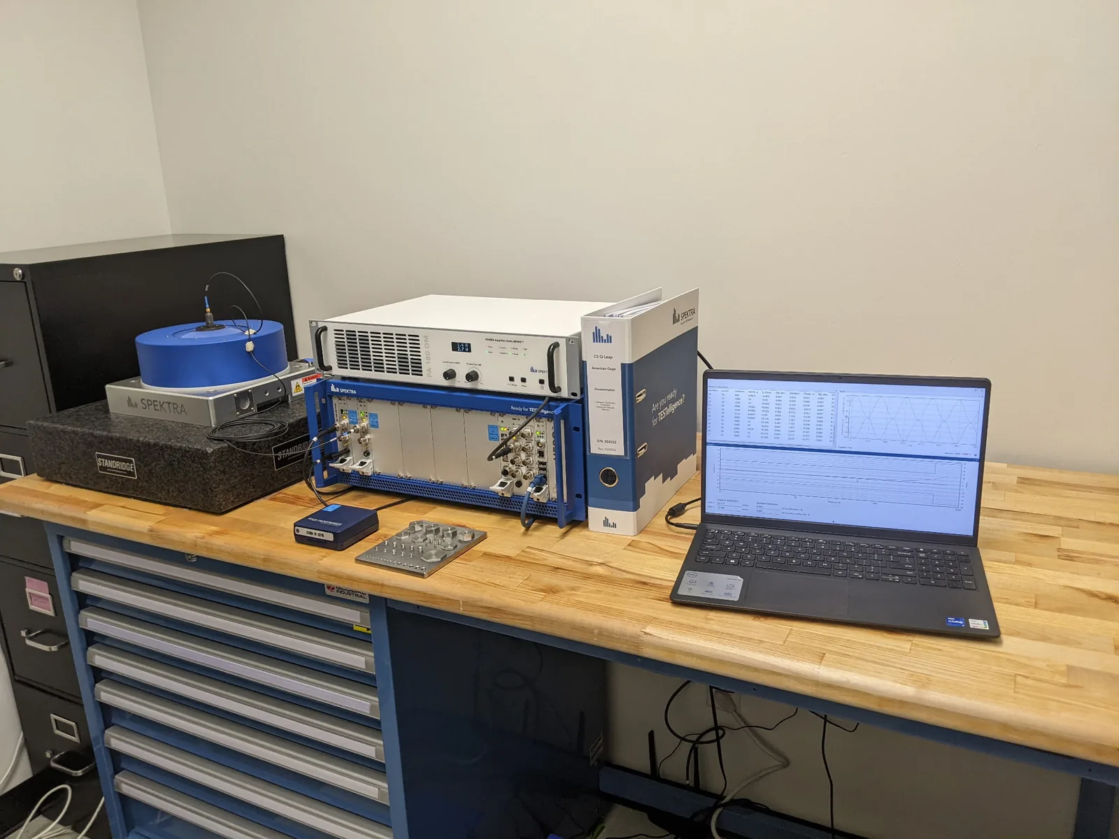 Accelerometer and vibration sensor calibration equipment at American Gage